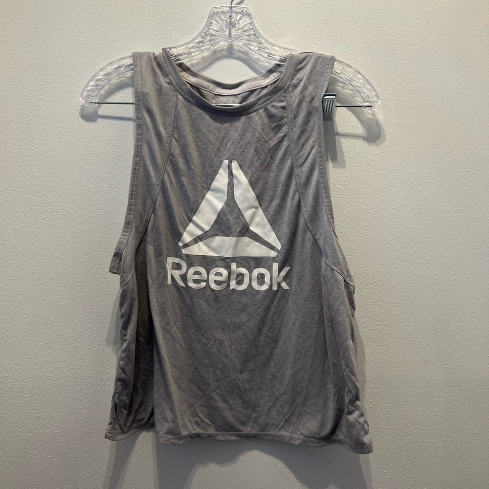 Reebok crop workout tank L